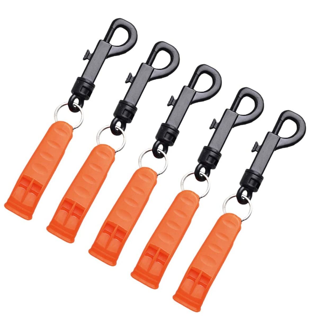 Toddmomy Silbato De Rescate Whistle Orange Cámping Silbato para Acampar Emergencia Silbato De Supervivencia Silbato De Senderismo Silbato para Exteriores El Plastico