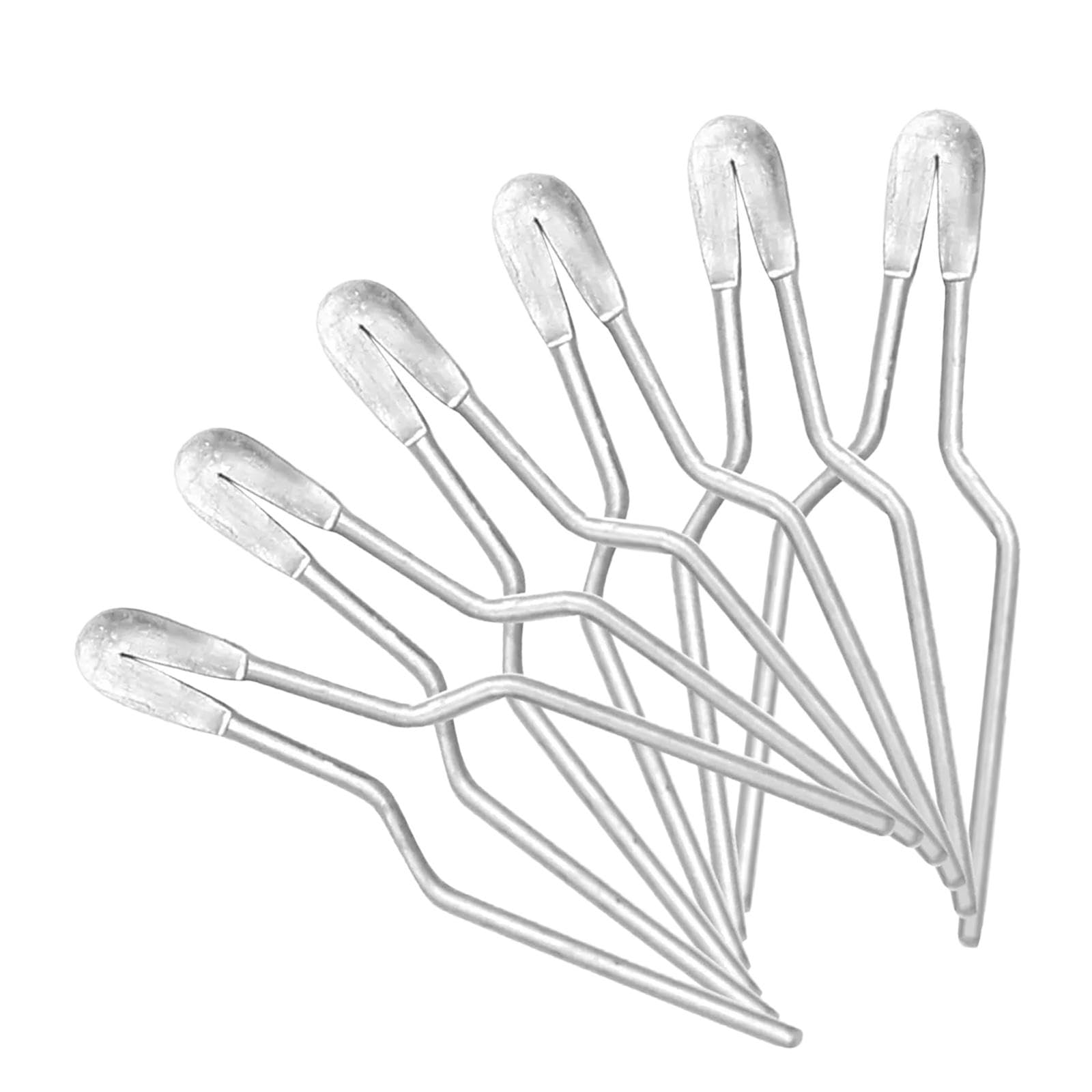 Harilla 6Pcs Pyrography Tips Pyrography Wire Pen Nibs Wood Burning Wire Nibs Metal Replace Pyrography Pen Tips, 1mm B