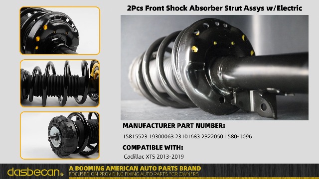 Amazon.com: Dasbecan 2Pcs Front Struts Shock Assembly Absorber
