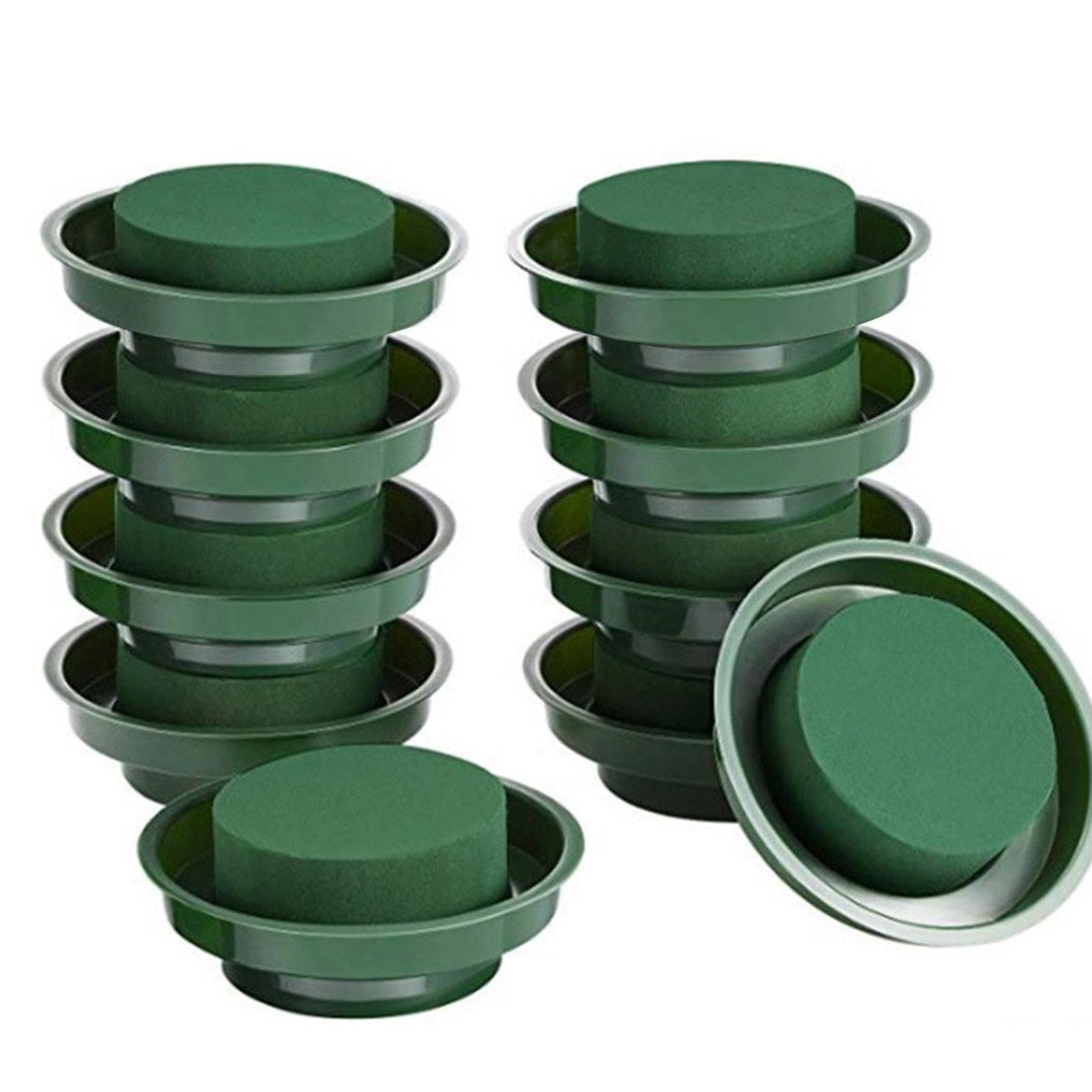 Floral Foam Bowl Floral Foam Rounds In Bowls Round Floral Foam Blocks, Floral Foam For Artificial Flowers And Fresh Flowers, Decoration For Wedding Aisle Flowers And Accessories