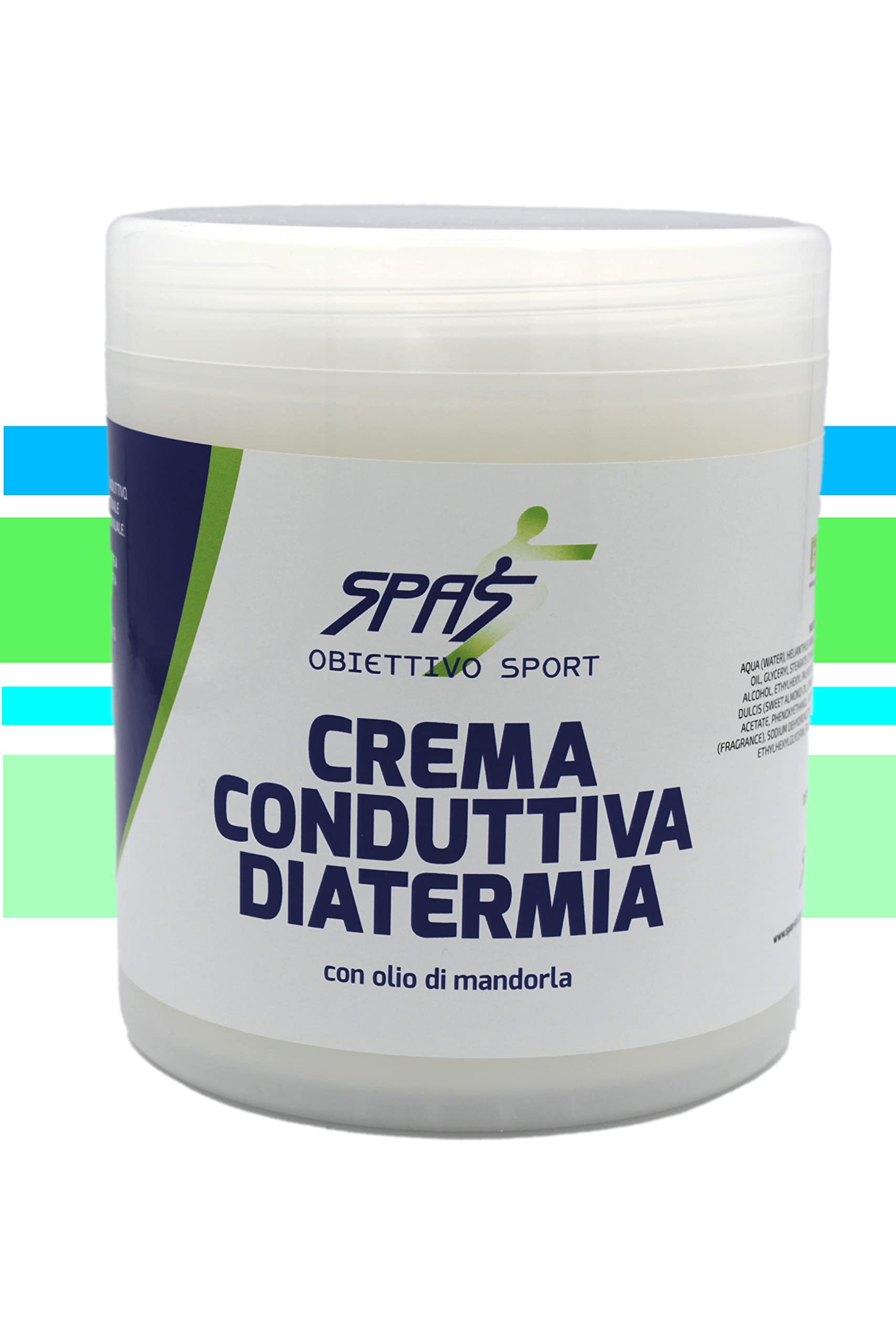CRÈME CONDUCTRICE DIATHERMIE Pour traitement capacitif et résistif électromédical – 1 kg – Usage professionnel – Haut pouvoir conducteur avec Vitamine E, couvercle et distributeur blanc – 1 pièce