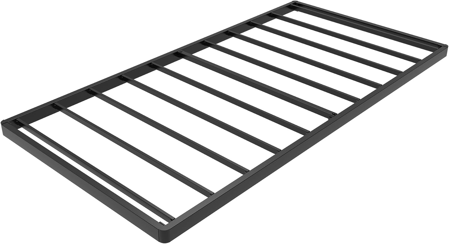 Upcanso Twin Box Spring Bed Base 2 Inch, Low Profile Metal