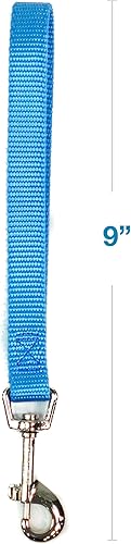 Miniatura 4 de Blue-9 Correa de entrenamiento para perros, correa de 9 pulgadas para entrenamiento de obediencia, recuerdo y agilidad, fabricada en los Estados