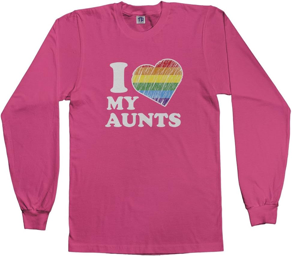 Threadrock Kids I Love My Aunts Youth Long Sleeve T-Shirt
