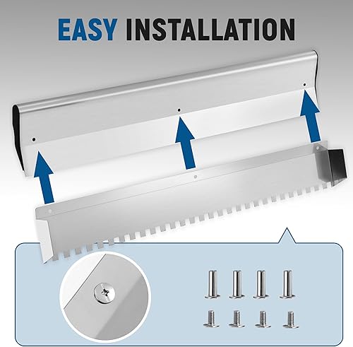 Miniatura 6 de BAOSHISHAN Herramientas para azulejos de 24 pulgadas, paleta de azulejos grande de 25 x 25 pulgadas, paleta de muesca cuadrada para azulejos