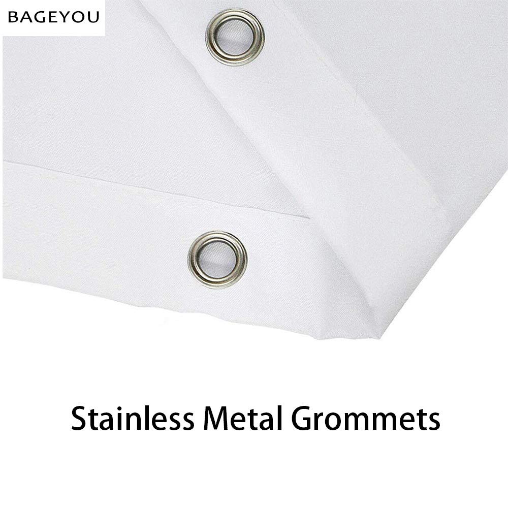BAGEYOU Rideau De Douche En Polyester Imperméable Avec 12