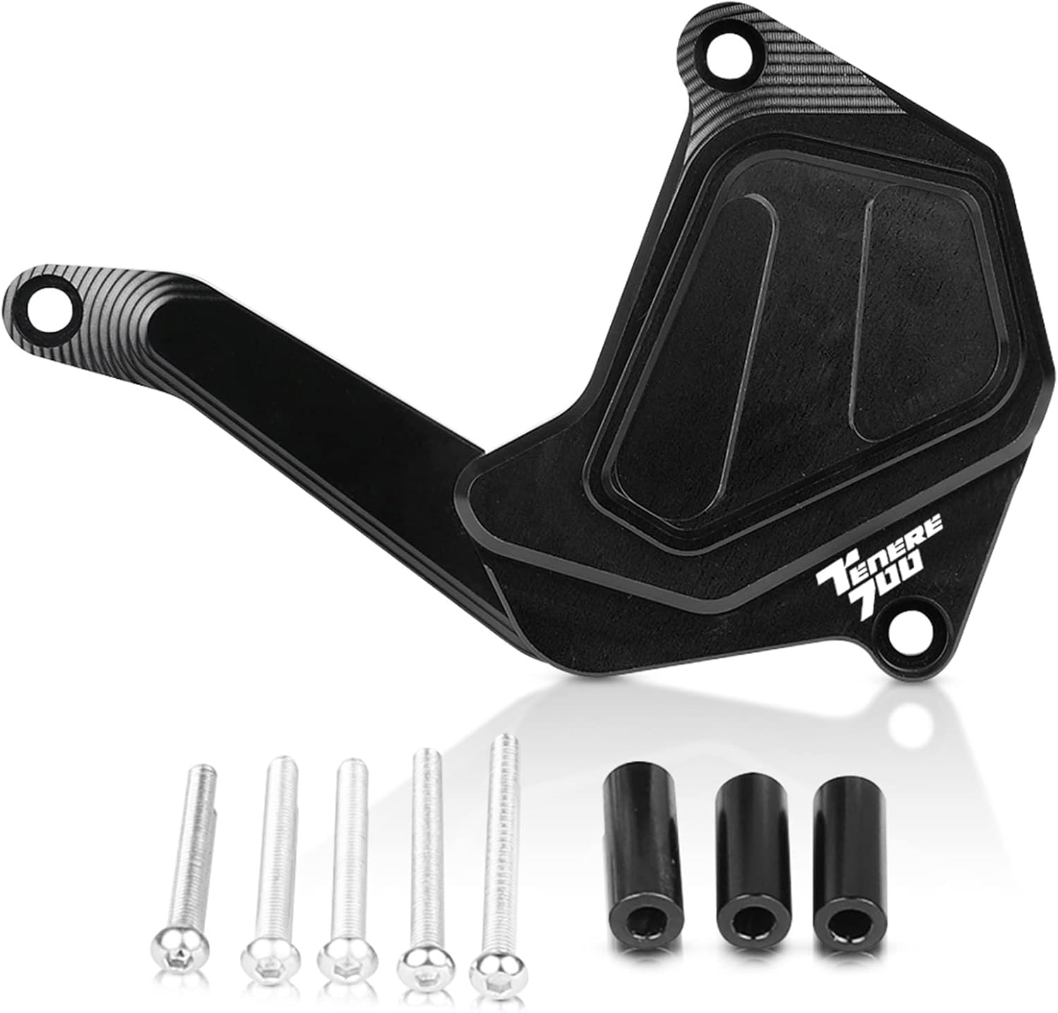 for Yamaha Tenere 700 2019 2020 2021 Motorcycle Aluminium Water Pump Protection Guard Covers Tenere700 Rally T7 TX690Z /XTZ690 Anti-Fall Frame Sliders (Color : B)