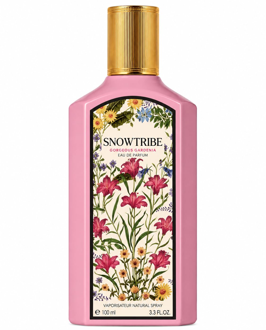 Flora Gorgeous Gardenia Eau de Parfum compatible with Gucci, Light Sweet Floral Scent, 100ml, Women's Perfume-image-30