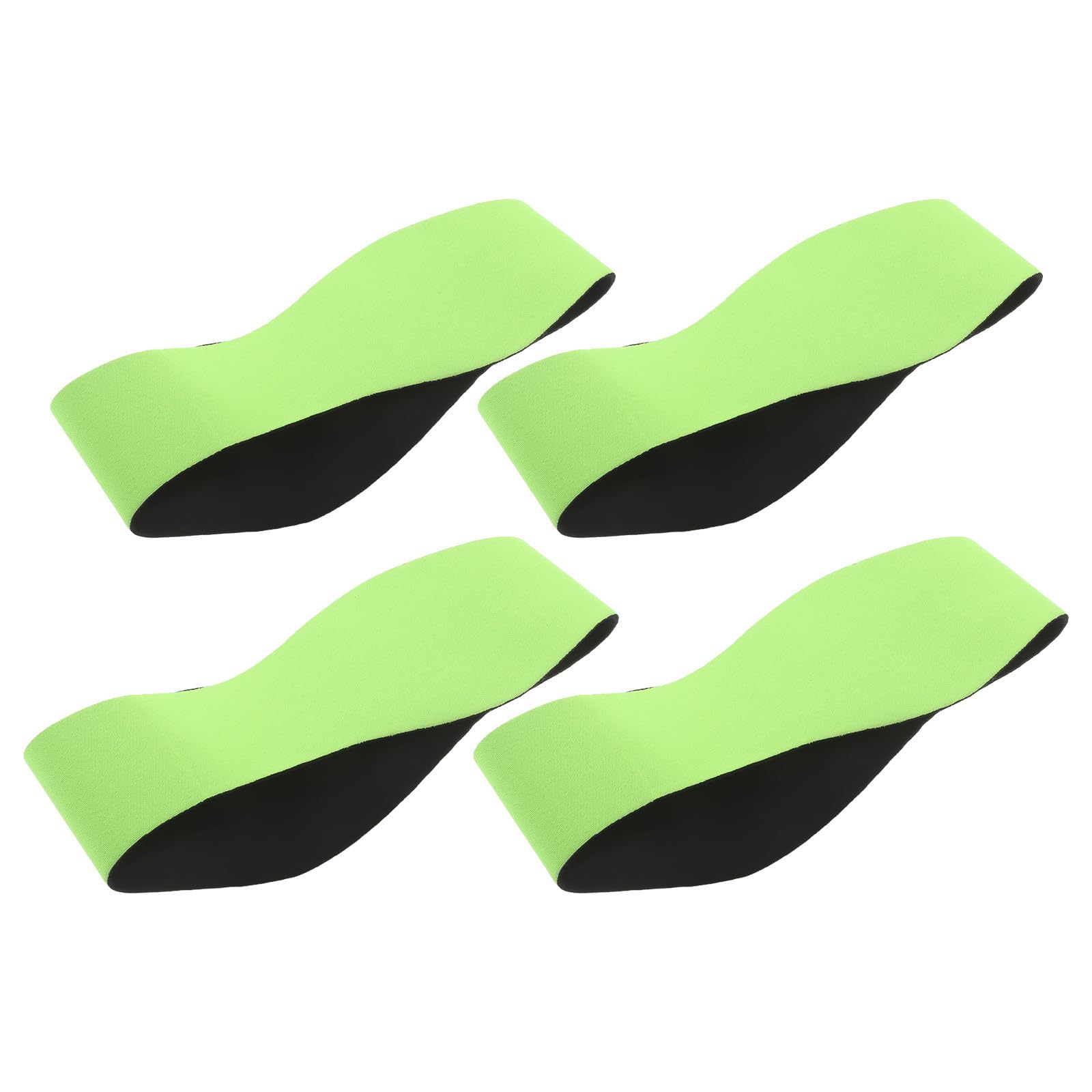 SEWACC 20 Piezas Diadema de Natación de Neopreno Ajustable para Protección Auditiva, Banda Deportiva Versátil para Ciclismo y Entrenamientos, Color Verde