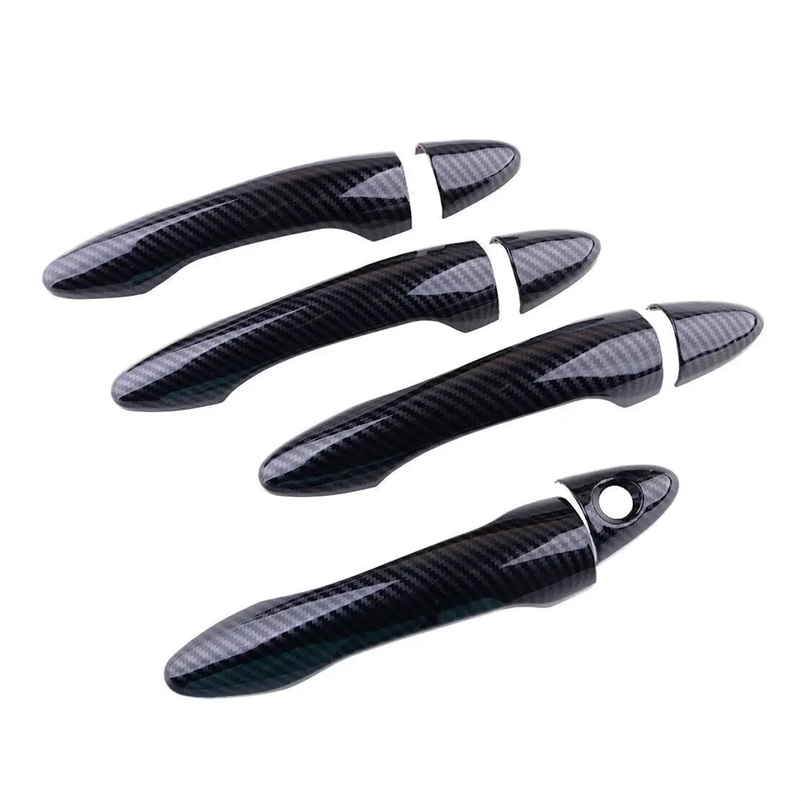 Mrrrvfoex Carbon Door Handle Trim Compatible With Kia For Optima K5 2011 2012 2013 2014 2015 Car Door Handle Cover Car Accessories Car Exterior Door Handle Decoration Shell(Carbon)