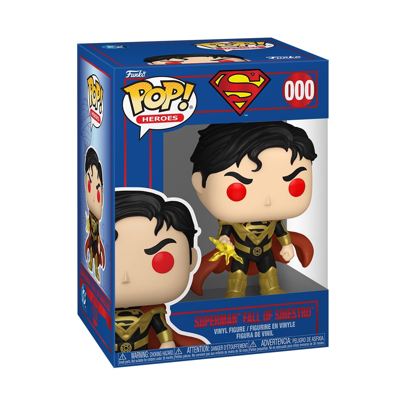 Funko Pop! Heroes: Shield Through the Ages  Superman Fall Of Sinestro - DC Comics - Collectable Vinyl Figure - Gift Idea - Official Merchandise - Toys for Kids & Adults - Superheroes Fans