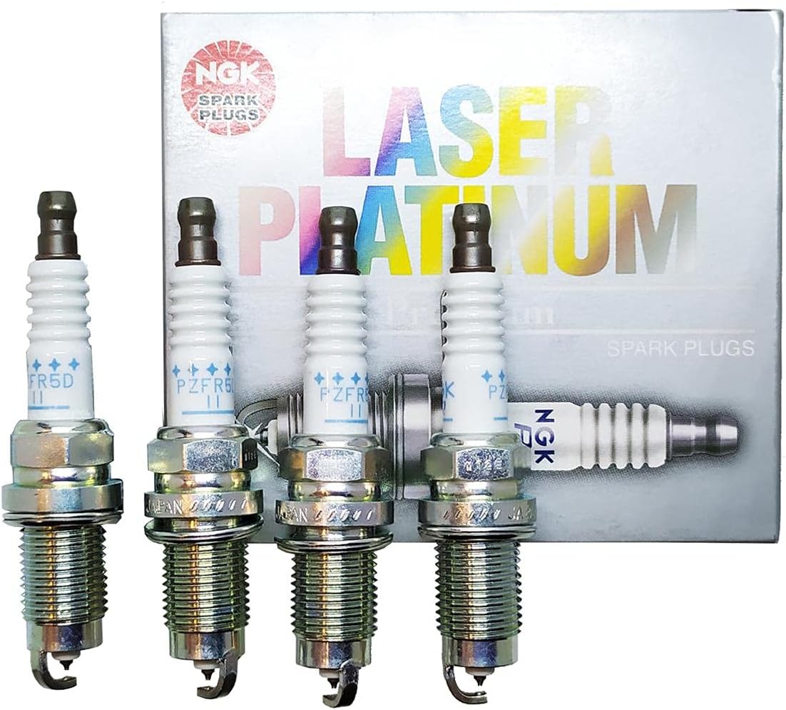 NGK Spark Plug PZFR5D-11- Set of 4