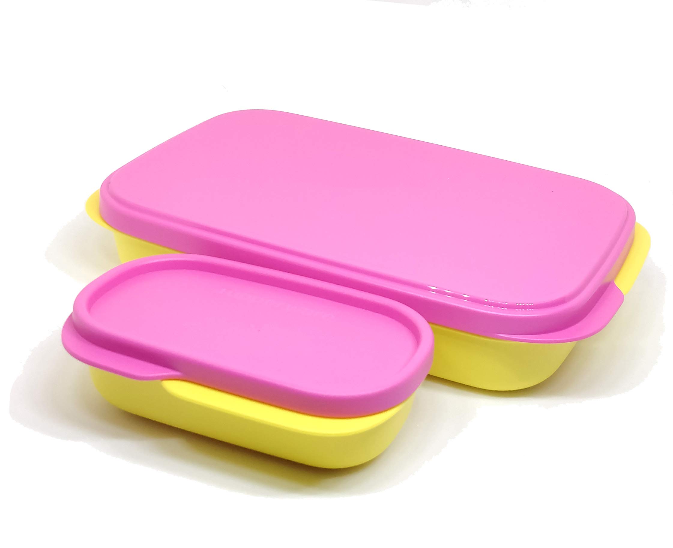 Tupperware My Plastic Lunch Box, Yellow And Pink Multicolor (Colour May Vary), 500 Milliliter - 500 Ml (B08C3QQXHQ) Amazon Price History, Amazon Price Tracker