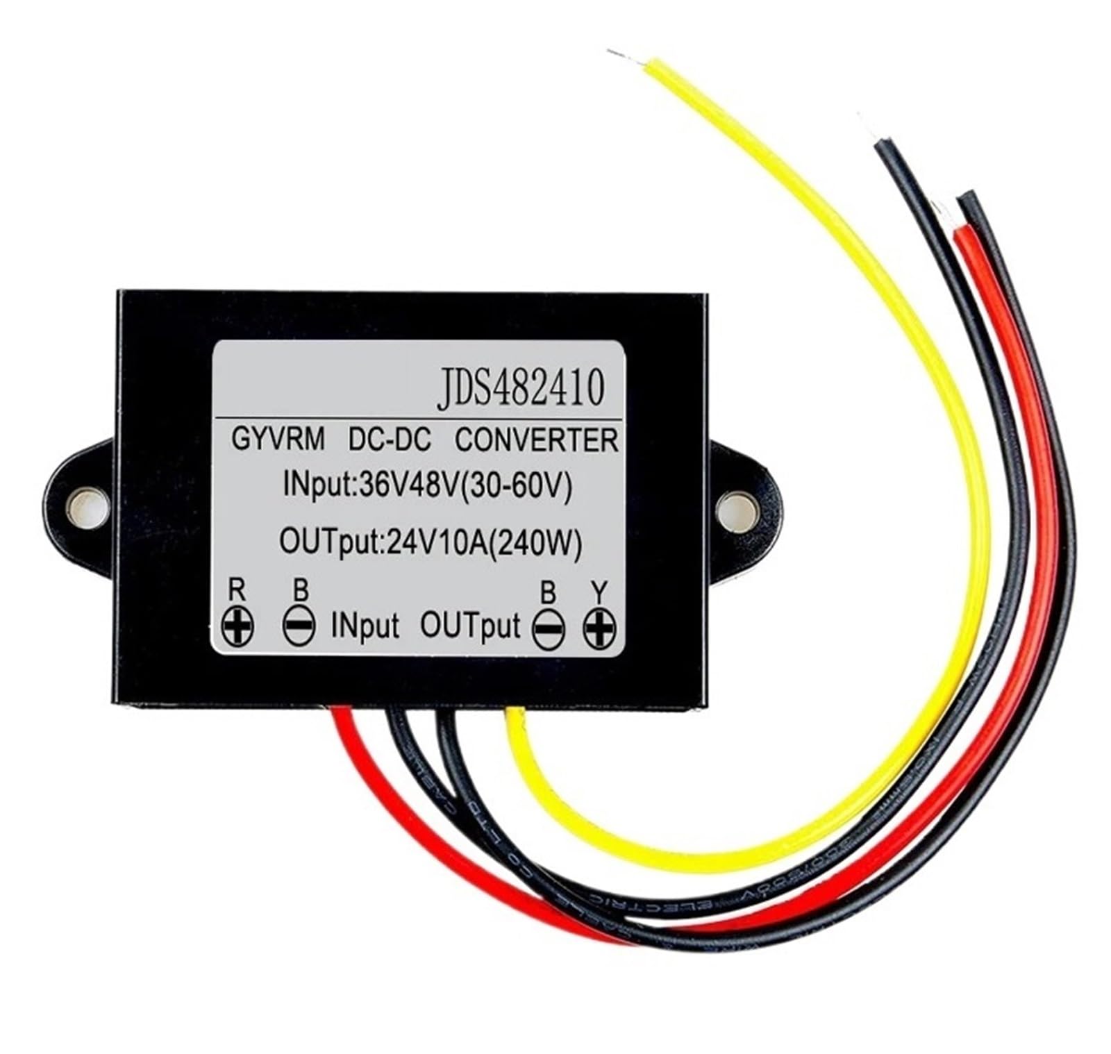 DC 36V48V do 24V 3A 5A 6A 8A 10A Przetwornik 60V na 24V 5A Konwerter Step-Down Moduł 30-90 V na 24 V 5 A Przetwornik mocy (36V48V to 24V 6A)