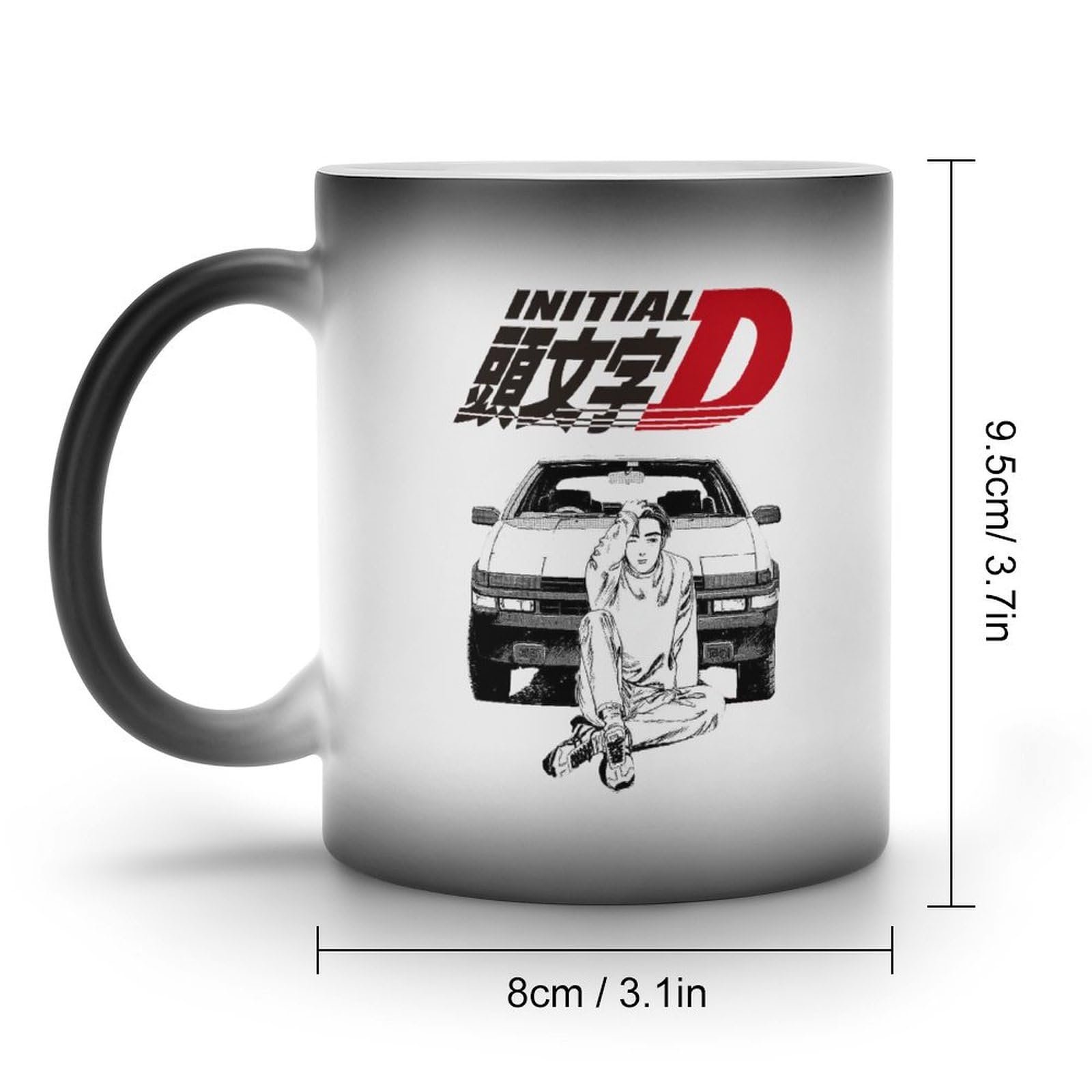 Amazon.co.jp: マグカップ 頭文字d イニシャル D 変色カップ Mugs