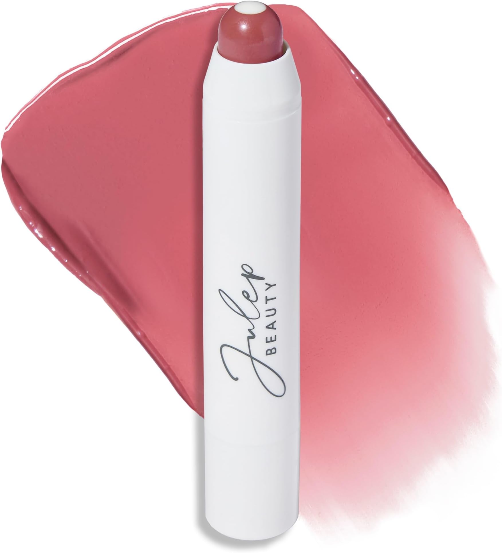 It's Balm Full Coverage Lip Crayon (Canyon Rose) Hydrating, Nourishing Lip Colour - Smooth, Highly Pigmented, Semi-Gloss Finish - Buildable Lipstick with Nourishing Vitamin E Lip Balm Core