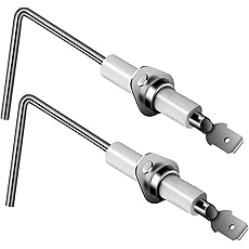 Furnace Flame Sensor Rod 62-23543-01 Replacement for Rheem, Ruud, WeatherKing, Thermal Zone, DuroGuard Furnace Replacement Ignitors 62-2354301, 6223543-01, 622354301 LUXRILIX