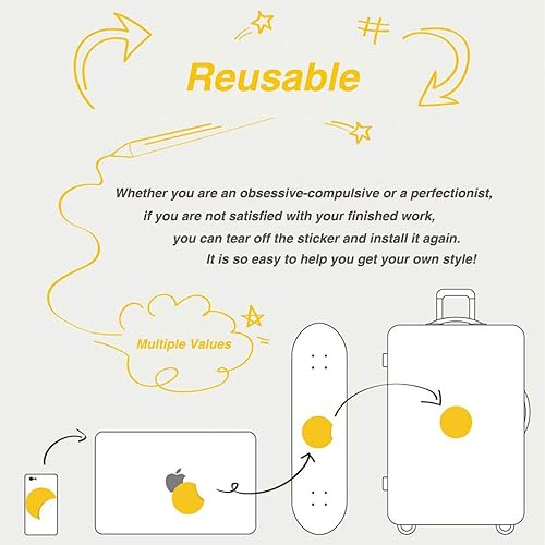 Miniatura 6 de Calcomanías de vinilo Goldfish para adolescentes, niños, niñas, 50 unidades, calcomanías impermeables de dibujos animados para laptop, teléfono,