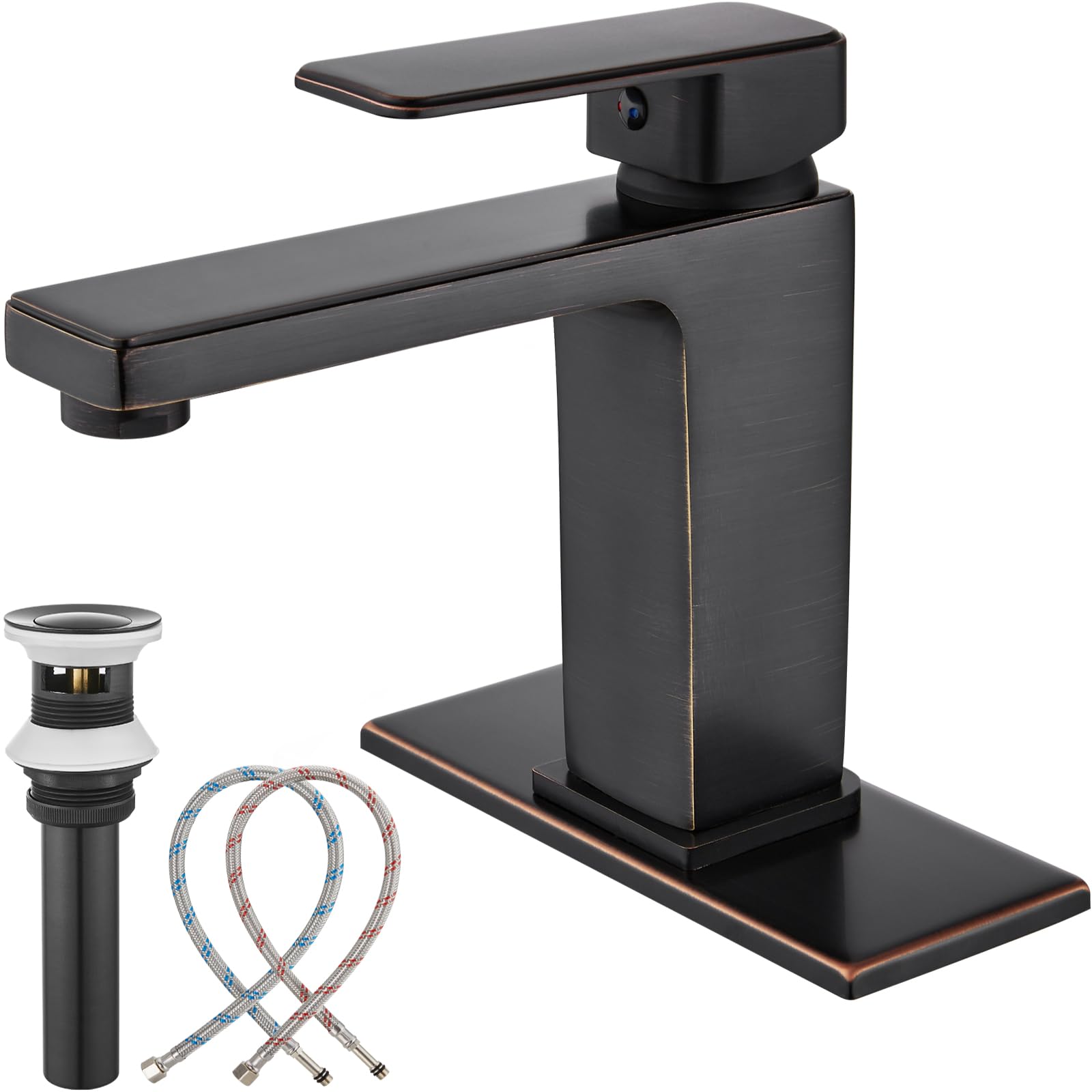 Pommeau de douche carré 10 pouces et système mural pour une salle de bain zen