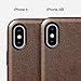 Nomad Rugged Folio for iPhone XS | Rustic Brown Horween Leather