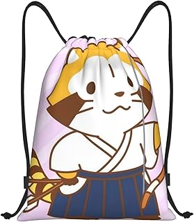 [Fasedate] あらいぐまラスカル (1) ロープ引き設計水かけ防止生地フィットネスリュックやランドセルは、スポーツ、フィットネス、ヨガ、旅行などに最適