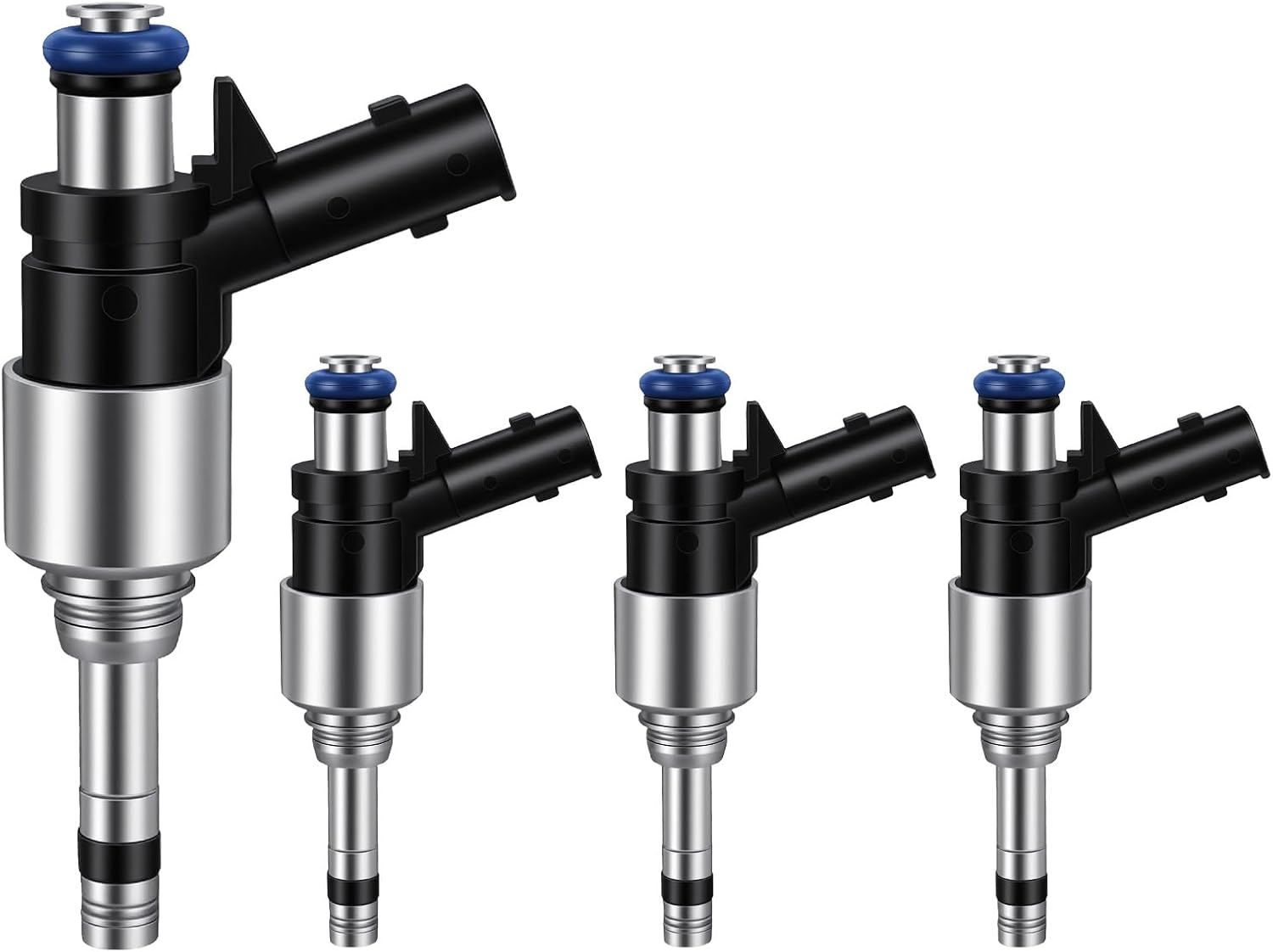 2017-2020 4Pcs Fuel Injectors Compatible for Hyundai Accent 2018-2020, for Kia Rio 2018-2020 Soul 2017-2019 1.6L Gas DOHC Replace 35310-2B150 353102B150