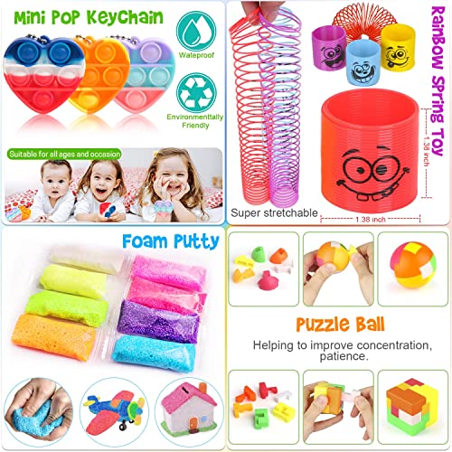 53 Pcs Party Favors For Kids Boys Girls 4-8 8-12 3-5, Fidget Pack Treasure Box Toys For Classroom Prizes, Pinata Stocking Stuffers, Goodie Bags Fillers For Kids Birthday Party, Small Bulk Toys Gifts #TOP4