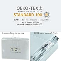 Vista 7 de THE COTTON & SILK® Edredón/Colcha/Manta/Relleno de Edredón de Seda Lavable a Máquina para Verano - Relleno de Seda, Funda de Algodón Premium