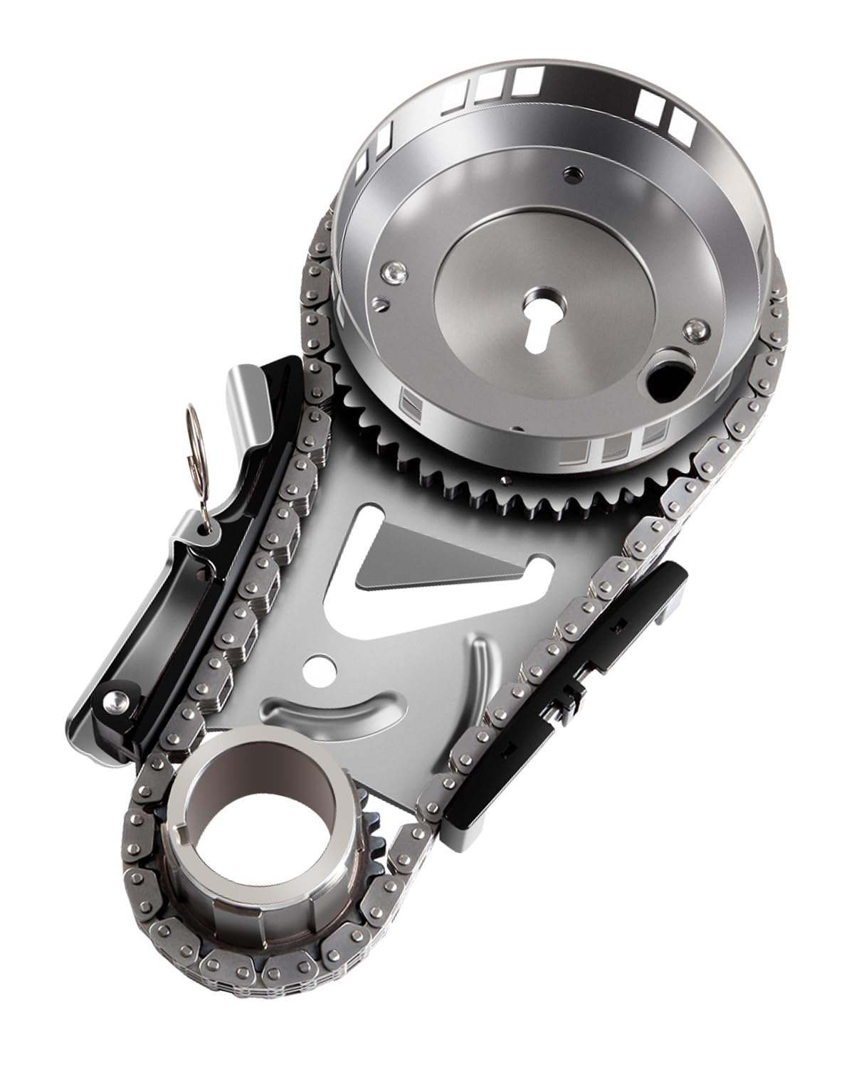 SCITOO TK1160 Timing Chain Kit Tensioner Sprockets Crank Sprocket fits for 03-10 Jeep for Chrysler Dodge 5.7L 6.1L OHV HEMI