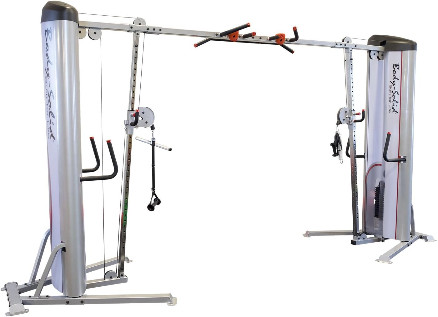 Body-Solid (S2CCO-2) Pro Clubline Cable Crossover Column Machine with 210 lbs. Dual Weight Stack for Fitness Workouts, Adjustable Pulley Cable Workout Machines For Strength Training