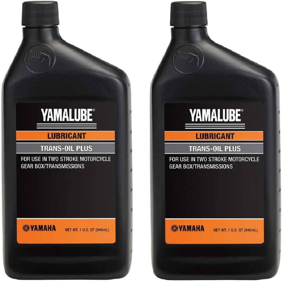 Yamaha Yamalube Transmission Oil Plus for 2 Stroke Gear Box- 2 Quarts, #Acc-Trans-PL-US