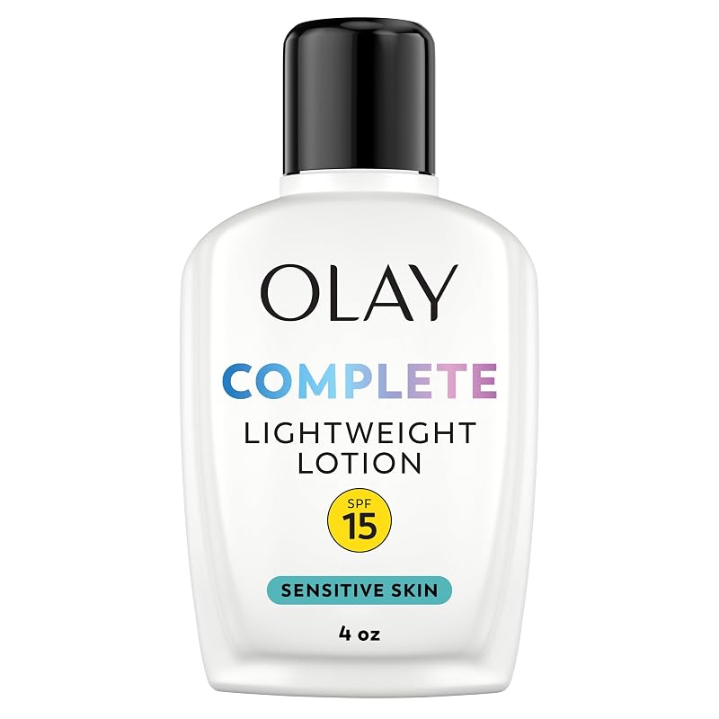 Hidratante facial Olay Complete com designação técnica SPF 15, sem fragrância, 120 mL