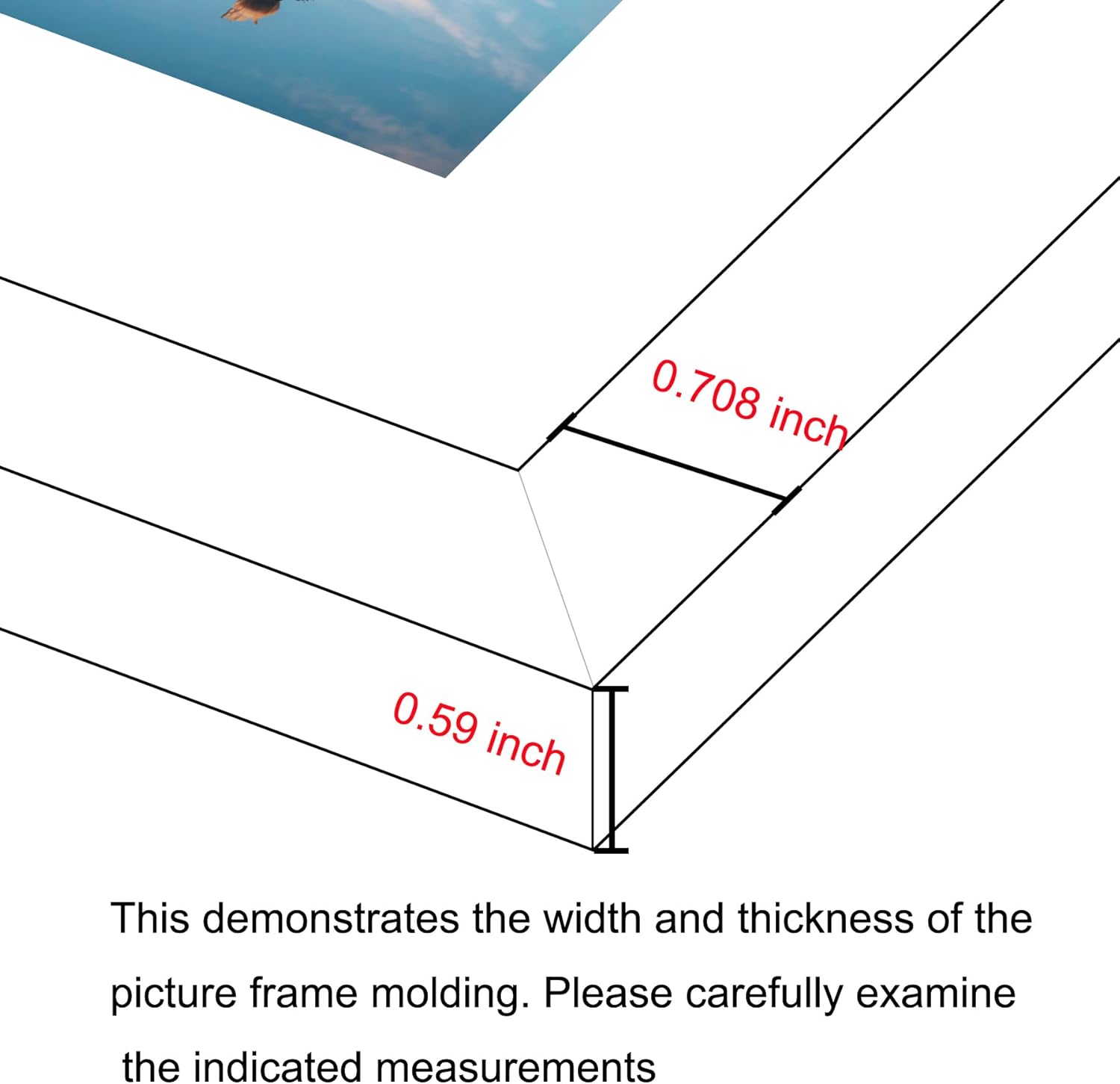 BESCRCL 8x10 Picture Frame Set of 6 High Definition Glass, Photo Frame for Wall or Tabletop, Engineered Wood, Distressed White - Image 9
