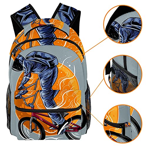Sac à dos pour femme décontracté de grande capacité multicolore - 3