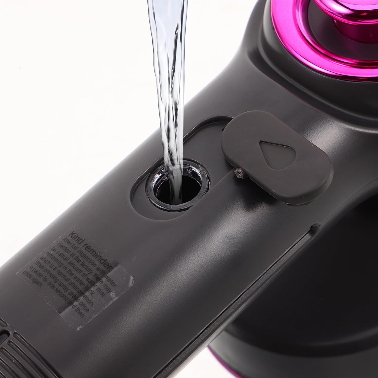 Travel Iron Portable Clothes Steamer, Rotating Handheld Electric Steam Iron, Mini Garment Steamer for Home, Hotel, and Business Trips