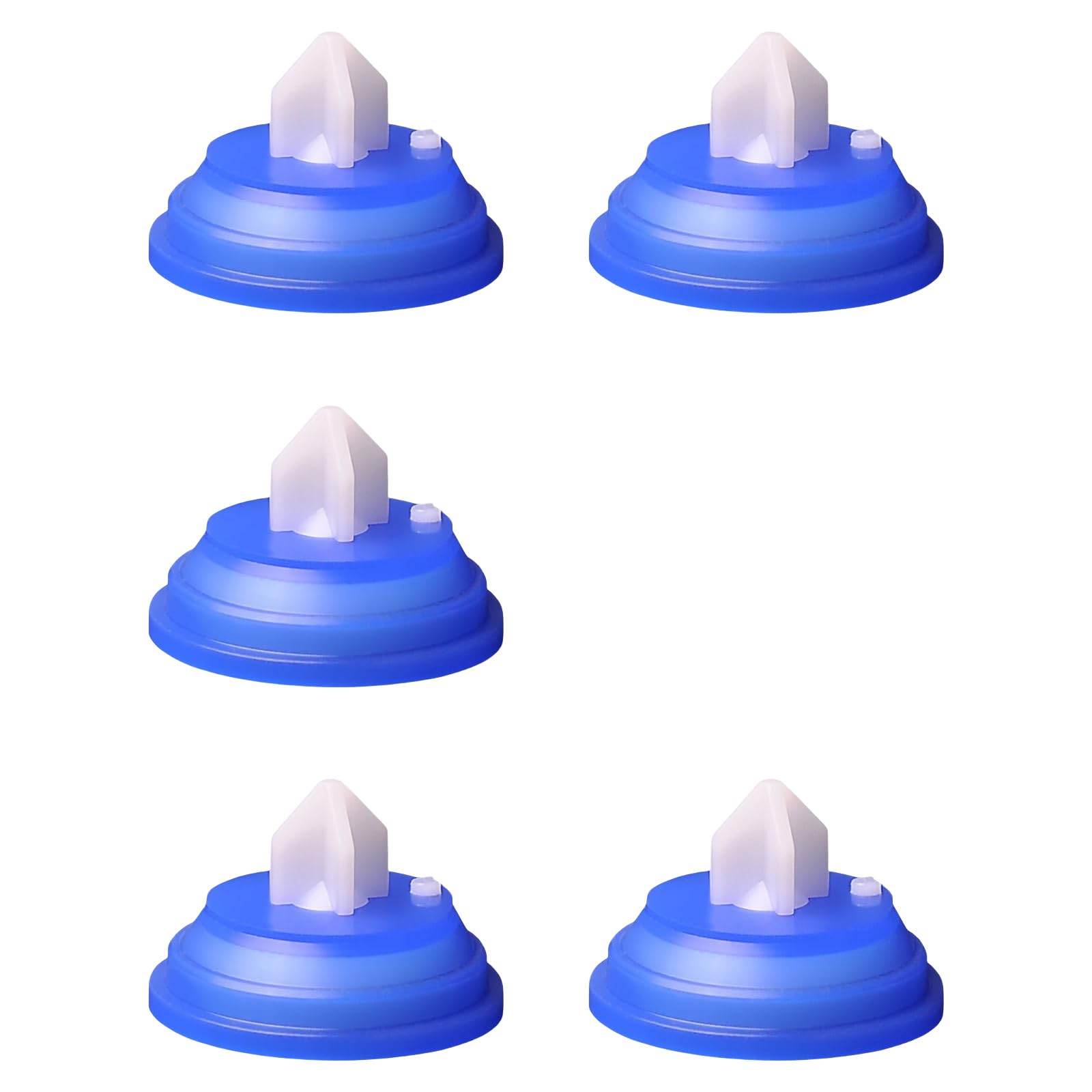5PCS General Toilet Seal Set Silicone Gaskets Bathroom Tanks Sealant for Secure Tanks to Bowl Connection General Toilet Seal Replacement
