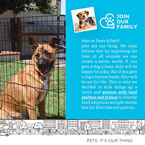 Dog Exercise Pen Pet Playpens For Xx-Large Dogs - Puppy Playpen Outdoor Back Or Front Yard Fence Cage Fencing Doggie Rabbit Cats Playpens Outside Fences With Door - 48 Inch Metal Wire 8-Panel Foldable #TOP4