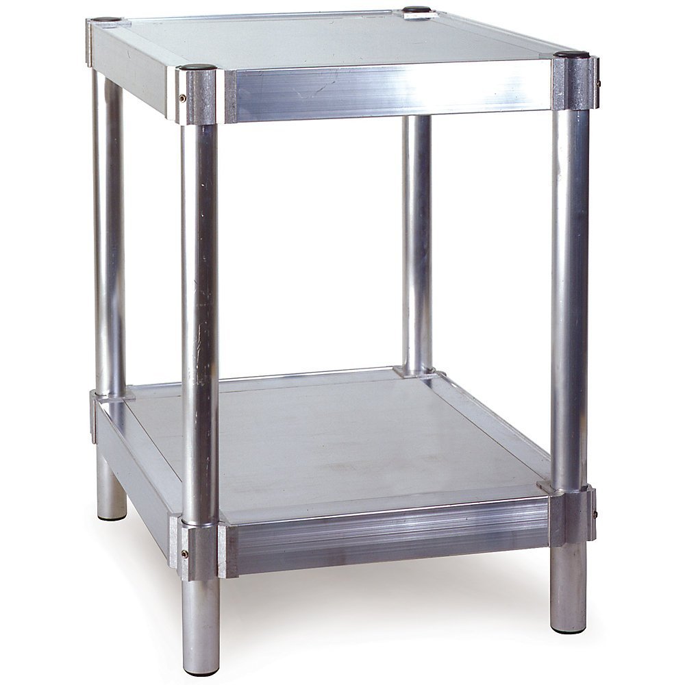 PVIFSA203036-2 Equipment Stand with 2 Adjustable Solid Shelves, 400 lbs Shelf Capacity, 36" Length x 20" Width x 30" Height