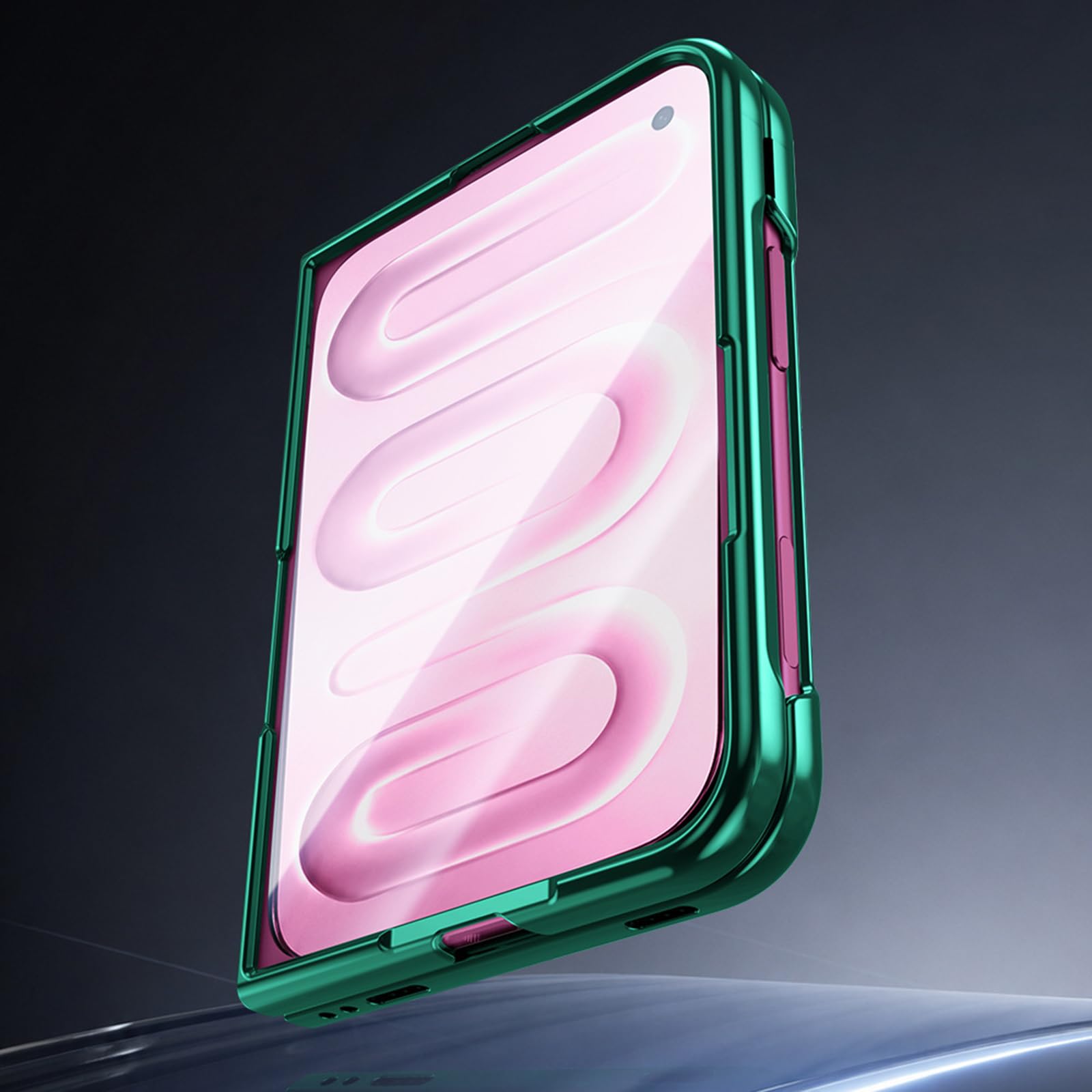Delgado Funda para iPhone Duo, Lujo Galvanizar Claro Protección Carcasa