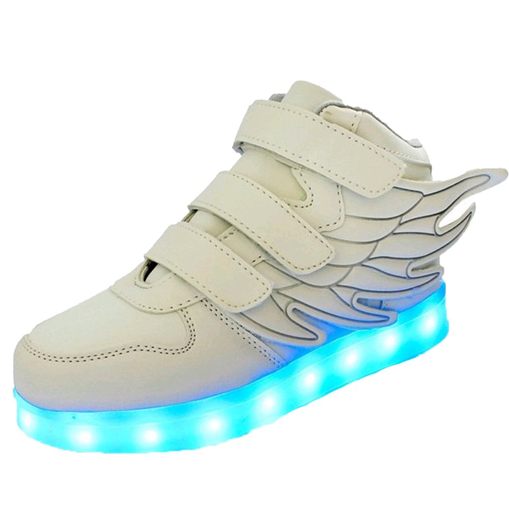 Zapatillas Altas Unisex, para niños, Color Blanco, Talla 19