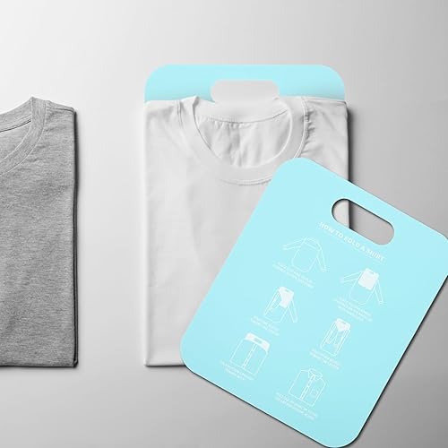 Miniatura 9 de Cabilock 2pcs camisa embalaje tabla ropa plegable herramienta ropa plegable accesorios