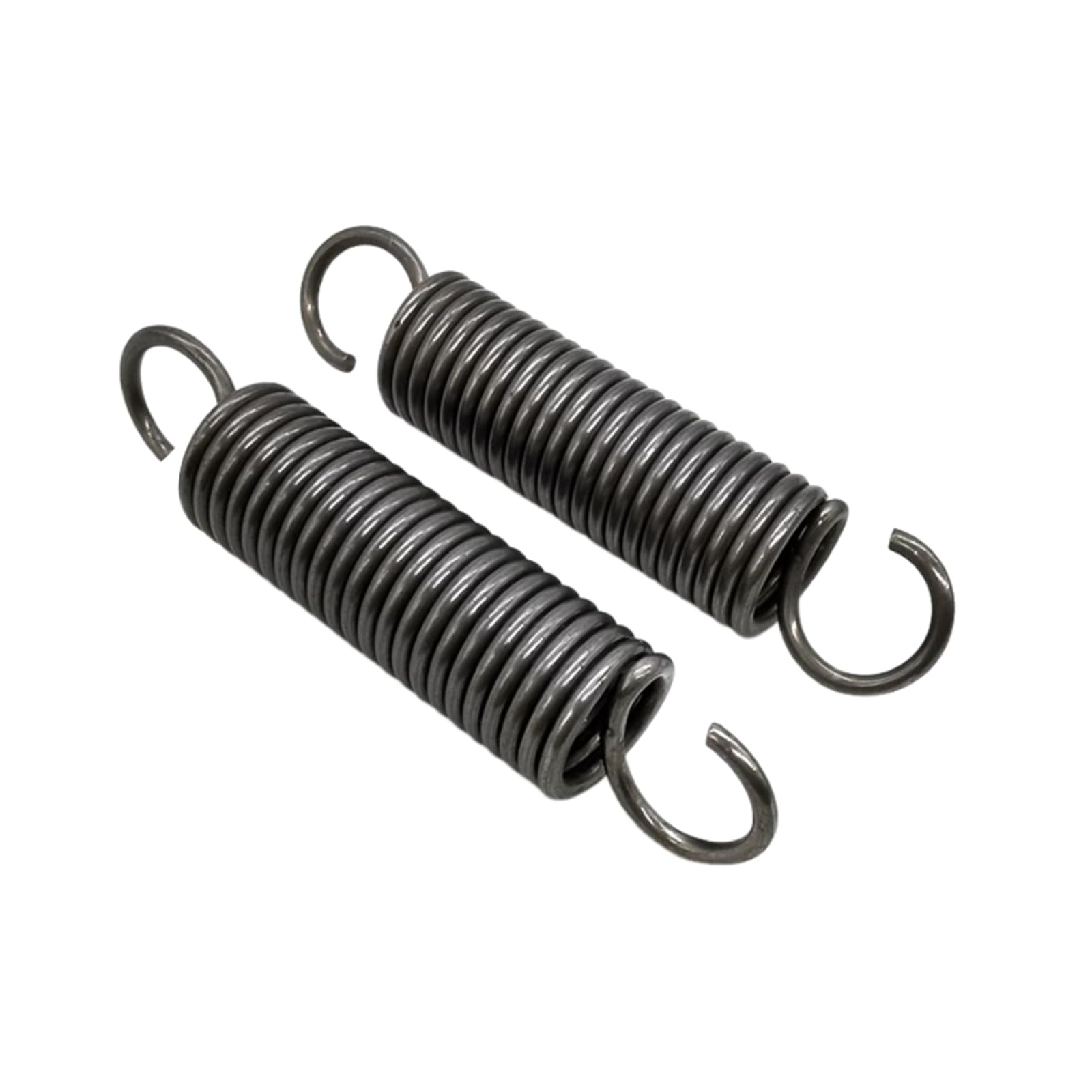 2pcs Ressorts d'extension crochet S ouvert, WD 4mm, OD 41mm, L 400mm