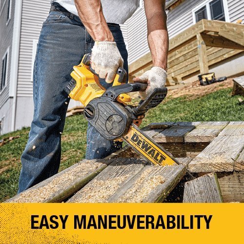 DEWALT DCCS620BR 20V MAX XR Compact 12 in. Cordless Chainsaw (Tool Only, No Battery or Charger) (Renewed)
