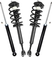 Vista 147 de Detroit Axle - Amortiguadores de muelles helicoidales RWD para Dodge Charger 2012-2020, 2012-2019 Challenger 2 Amortiguadores delanteros completos