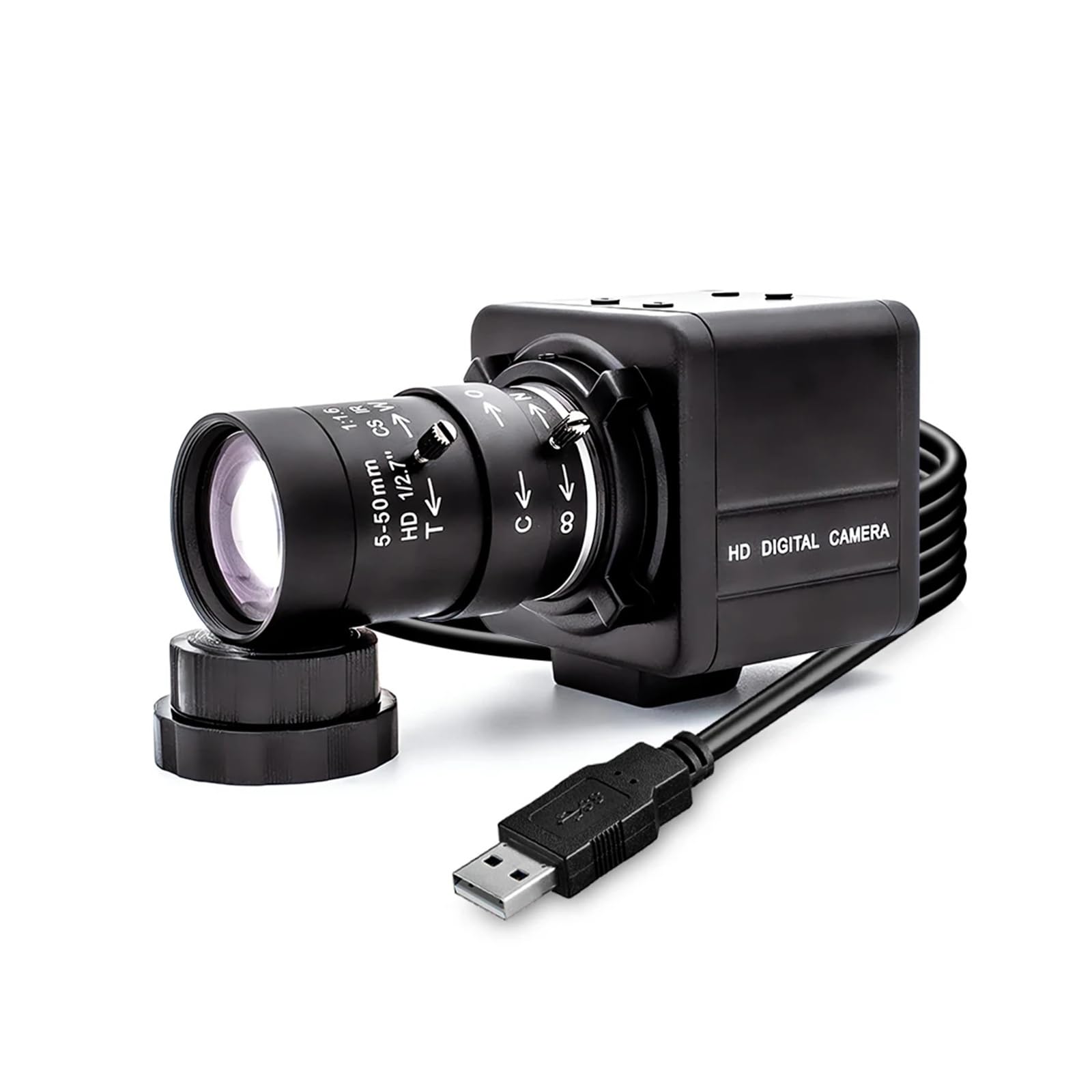 1080P 90FPS Global Shotter USB Camera High Frame AR0234 Industrial Metal Box Manual Zoom Lens Blur Mini Webcam-image-17