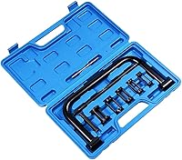 Vista 2 de ECCPP Juego de herramientas de compresor de resorte macizo de 10 piezas con kit de servicio de abrazadera C con tornillos de extensión