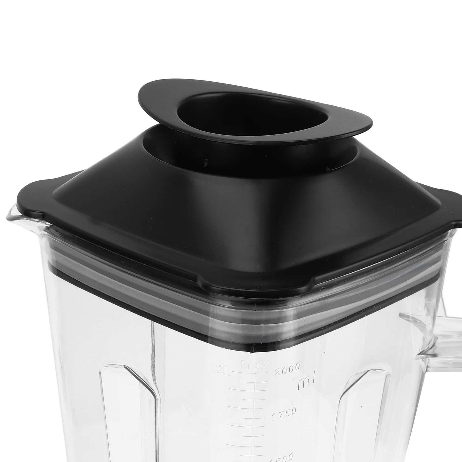 Licuadora de Alta Potencia de 4500 W, Gran Capacidad de 2 L, 15 Velocidades, 6 Cuchillas de Acero Inoxidable Procesador de Alimentos Multifunción con (Enchufe europeo 220V)