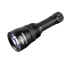 Weltool T10-HG Green Light Torch,Long Throw LED Torch of High Luminous Intensity for Forest Exploration, Wild,Night Action, Outdoor, Observation,Anti-shock Waterproof