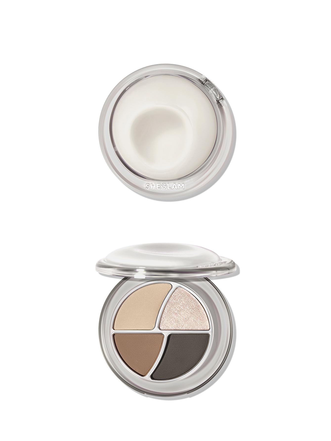 SHEGLAM Daydreamer Mini Palette 4 Colors Eyeshadow Palette - Cloudy Sundae, 110 g (Pack of 1)