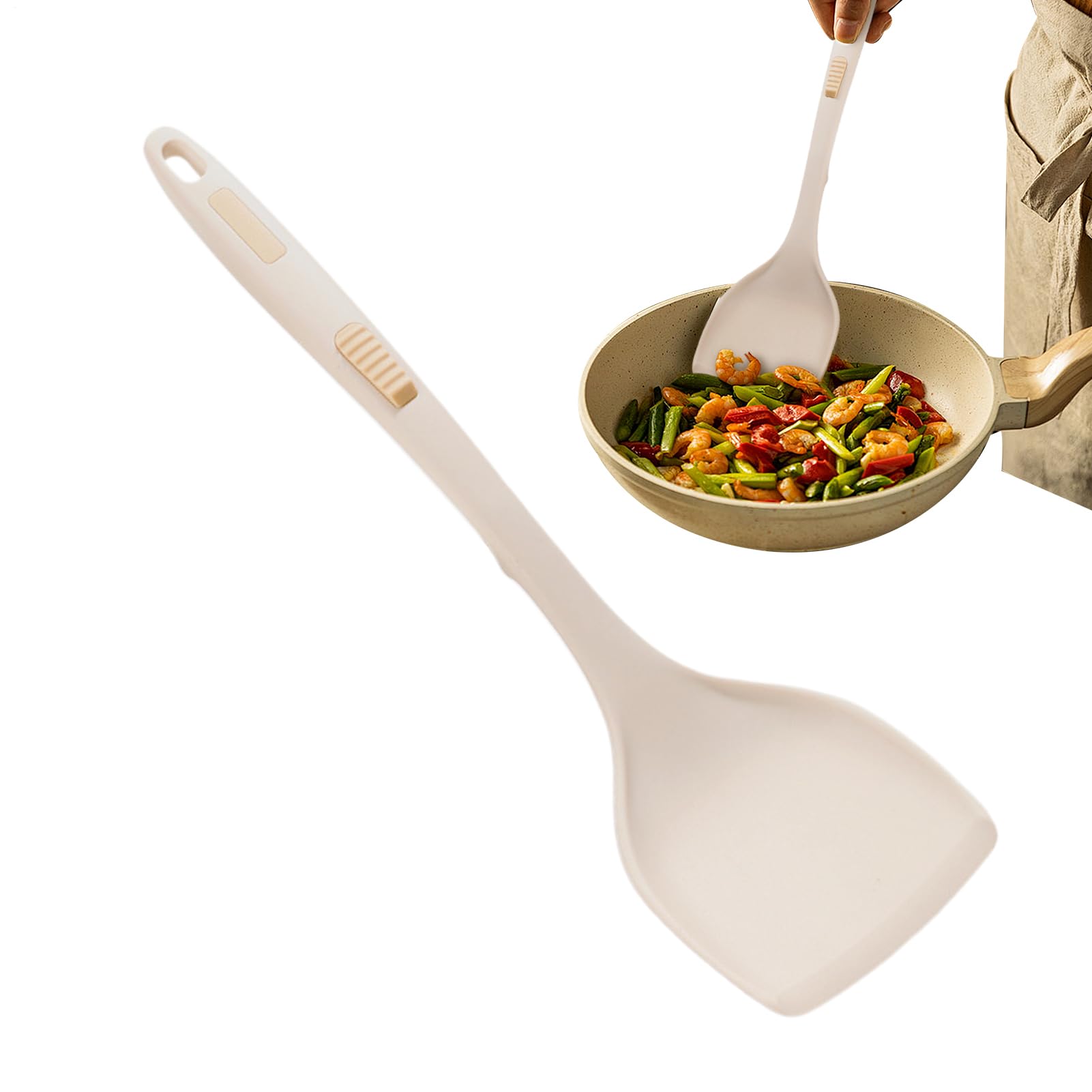 Spatule en silicone pour la cuisine flexible et anti-adhésive indispensable au quotidien